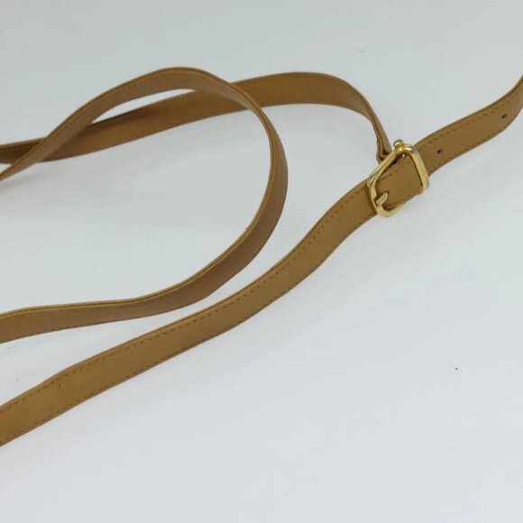 CELINE Macadam Canvas Shoulder Bag PVC Beige Gold Auth ep8051 - Picture 8 of 16